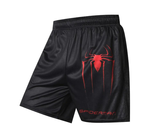 Spider Man Men's Red Grappling Shorts