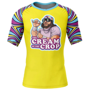 Short Sleeve Compression Rashguard Macho Man Randy Savage 'The Cream Of The Crop'