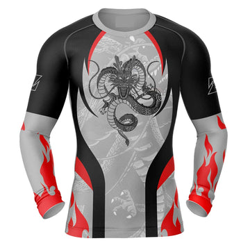 Shenron Dragon Ball Z Long Sleeve Compression Rashguard