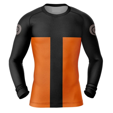 Shippuden Naruto Long Sleeve Compression Rashguard