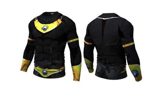 BJJ Rash Guard Onyx Broly Dragon Ball Z Long Sleeve Compression Rash Guard