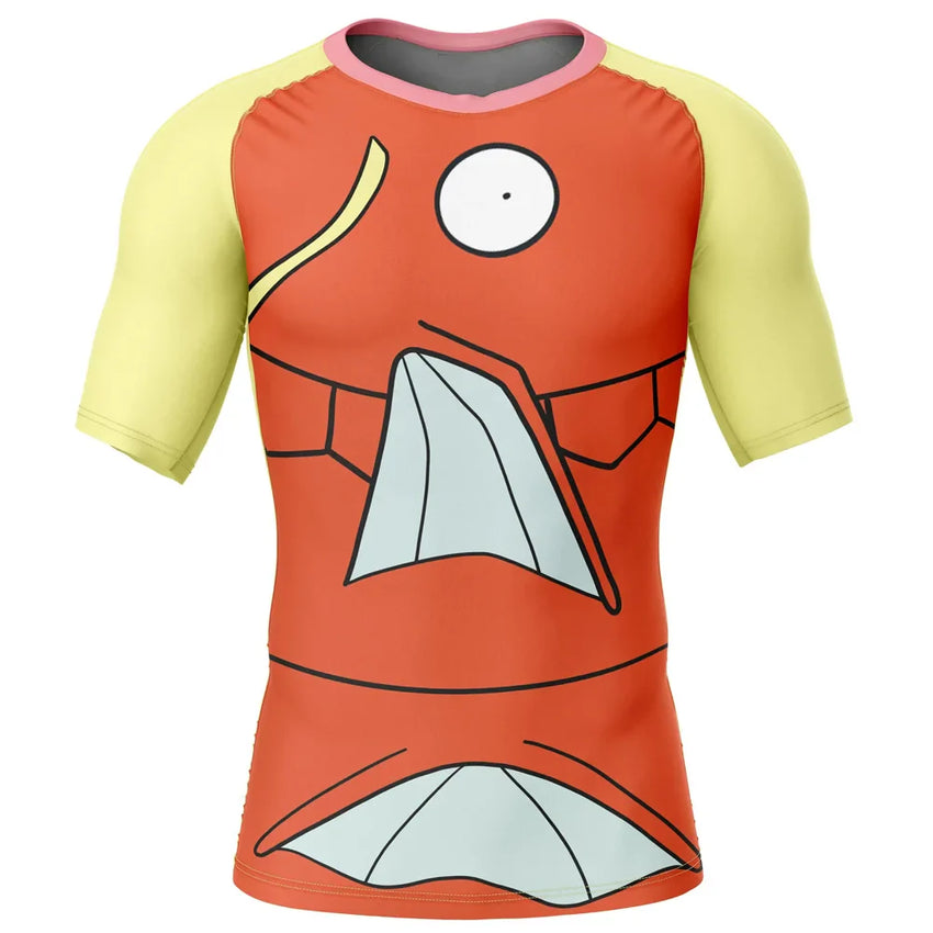 Kids Pokemon 'Magikarp | Face' Short Sleeve Compression Rashguard