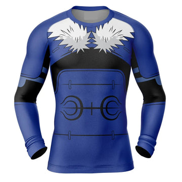 Tobirama Naruto Kids Long Sleeve Compression Rashguard