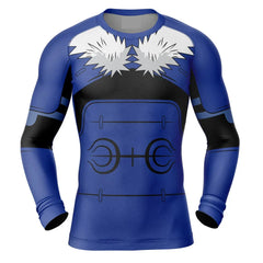 BJJ Rash Guard Kids Naruto 'Tobirama' Long Sleeve Compression Rashguard