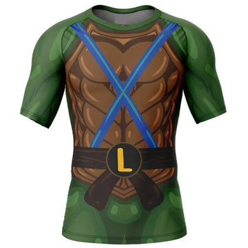 Leo Kids Teenage Mutant Ninja Turtles Short Sleeve Compression Rashguard