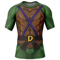 Kids Teenage Mutant Ninja Turtles 'Donnie' Short Sleeve Compression Rashguard