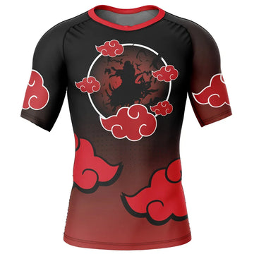 Naruto Kids 'Itachi' Short Sleeve Rashguard Compression