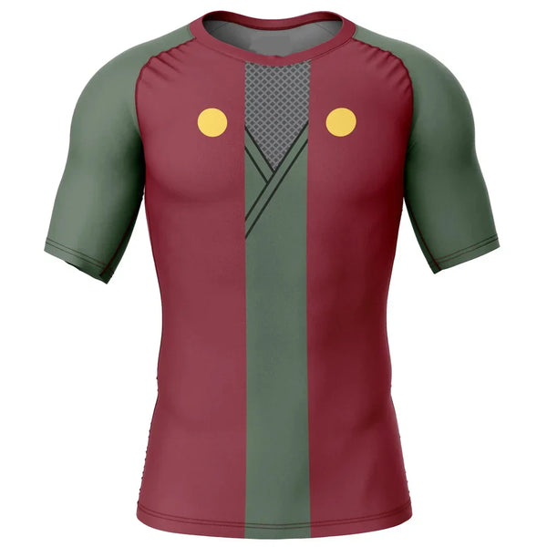 Kids Naruto 'Jiraiya' Short Sleeve Compression Rashguard