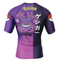 Pokemon 'Gengar | Invading Tokyo' Short Sleeve Compression Rashguard