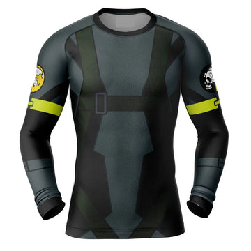 Long Sleeve Rashguard Metal Gear Solid Compression