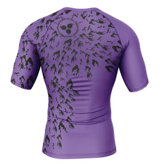 BJJ Rash Guard Naruto 'Sasuke | Curse Mark' Short Sleeve Compression Rashguard