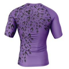 Kids Naruto 'Sasuke | Curse Mark' Short Sleeve Compression Rashguard