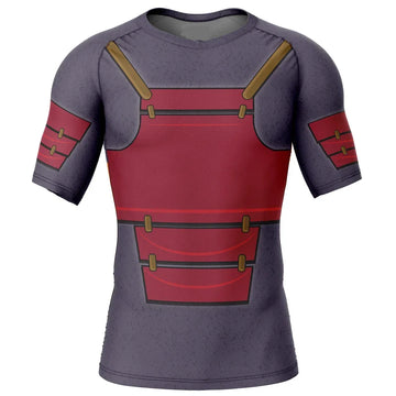 Madara Naruto Kids 3.0 Short Sleeve Compression Rashguard