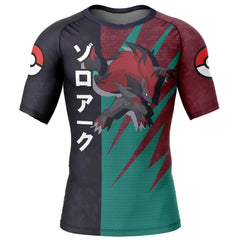 Kids Pokemon 'Zoroark' Short Sleeve Compression Rashguard