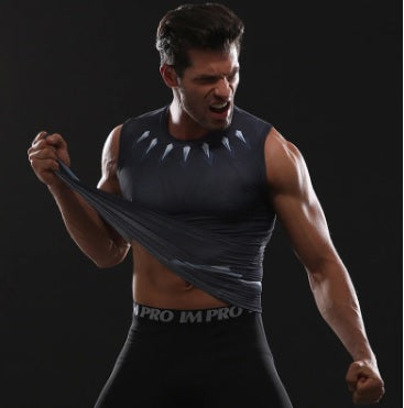 Black Panther Compression 'Infinity War' Tank Top