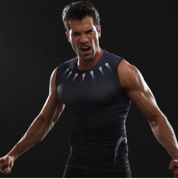 Infinity War Black Panther Compression Tank Top