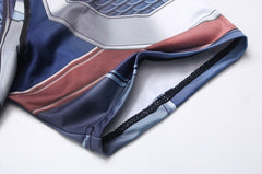 Captain America Steve Rogers 'End Game' Elite Short Sleeve Compression Rash Guard