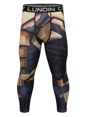 Thanos 'End Game Armor' Elite Compression Leggings Spats