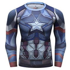 Captain America Steve Rogers 'End Game' Elite Compression Set