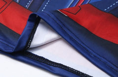 Women's Captain Marvel Carol Danvers Compression Elite Short Sleeve Rashguard