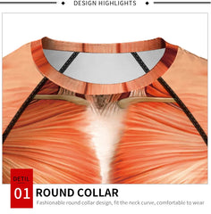 Attack on Titan 'Attack Titan' Elite Long Sleeve Compression Rashguard