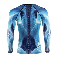 Watchmen 'Doctor Manhattan' Elite Long Sleeve Compression Rashguard