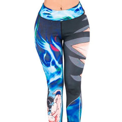 BJJ Rash Guard Women's Dragon Ball Z 'Goku | Super Saiyan' Leggings