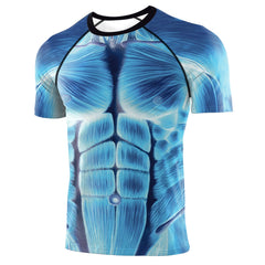 Watchmen 'Doctor Manhattan' Elite Short Sleeve Compression Rashguard