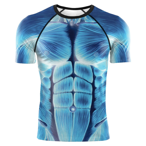 Watchmen 'Doctor Manhattan' Elite Short Sleeve Compression Rashguard