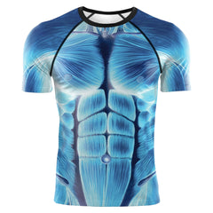 Watchmen 'Doctor Manhattan' Elite Short Sleeve Compression Rashguard
