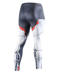 Men's Avengers End Game 'Quantum Realm Suit' Compression Leggings Spats
