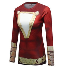 Women's Shazam Elite Long Sleeve Compression Rash Guard
