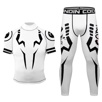Premium Jujutsu Kaisen 2 Piece Short Sleeve Compression Set