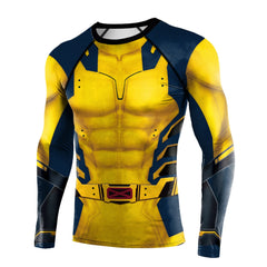 Wolverine 'Logan' Long Sleeve Compression Rashguard