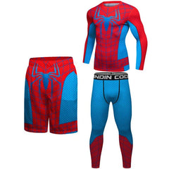 Men's Spider Man 'OG Web Slinger' Compression Rashguard Set