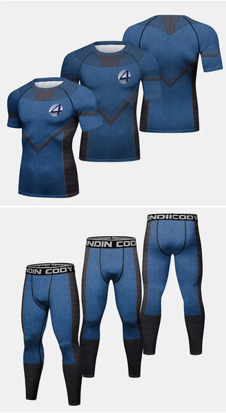 Fantastic Four '2005' Short Sleeve Compression Rashguard