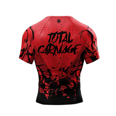 Spider-Man 'Total Carnage' Short Sleeve Compression Rashguard