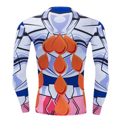 Saint Seiya 'Phoenix Ikki' Long Sleeve Compression Rashguard