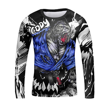 Gorilla Kid's My House Elite Long Sleeve Compression Rashguard