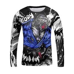 Kid's Gorilla 'My House' Elite Long Sleeve Compression Rashguard