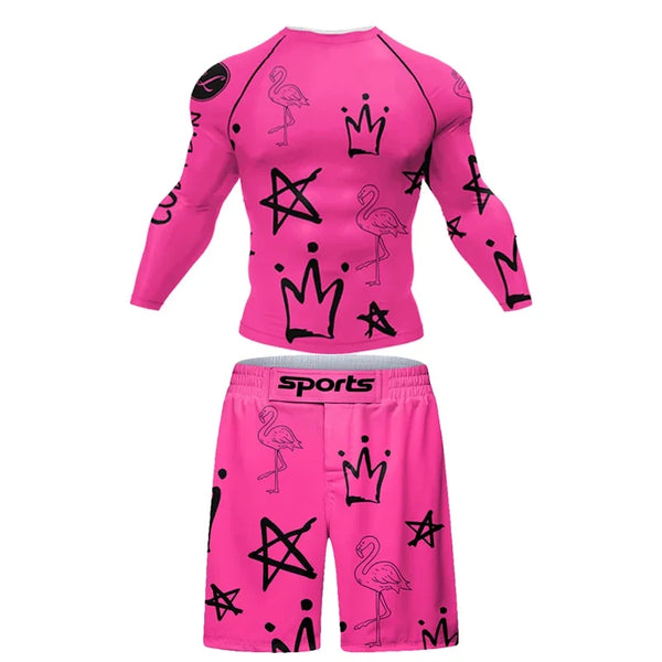Men's Pretty in Pink Compression Set