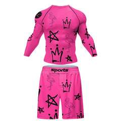 Men's Pretty in Pink Compression Set