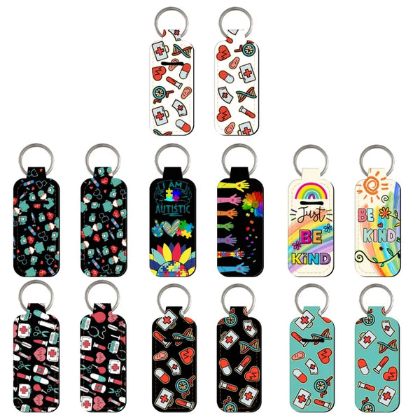Cool Stuff Medical Supplies Lipstick Holder Keychain