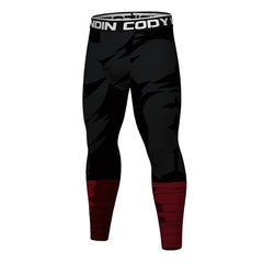 Men's Naruto 'Rock Lee | Dark' Elite Leggings Compression Spats