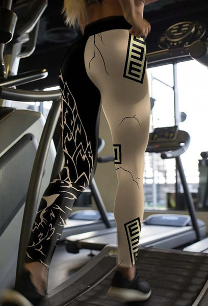 BJJ Rash Guard Women's Naruto 'Sharingan | Indra' Leggings Yoga Pants