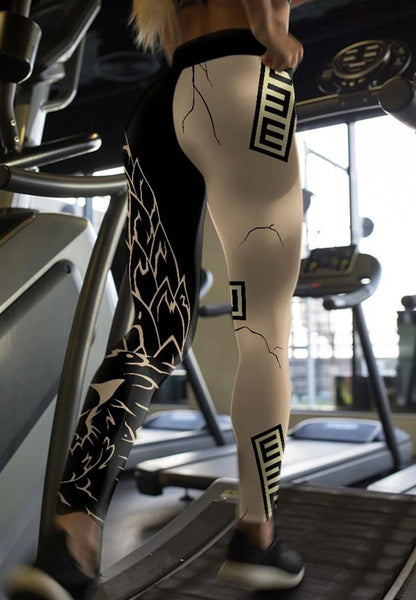 BJJ Rash Guard Women's Naruto 'Shukaku' Leggings Yoga Pants