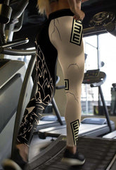 Women's Naruto 'Sasuke Vibes' Leggings Yoga Pants