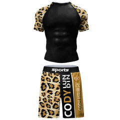 Warrior 'Leopard Print' Elite Compression Set