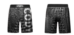 Kid's Snakeskin Camouflage Elite Fight Shorts