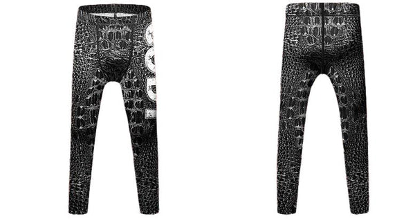 Kid's Snakeskin Camouflage Elite Leggings Spats
